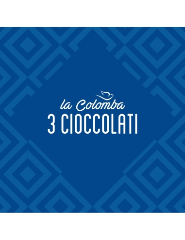 Colomba ai tre cioccolati