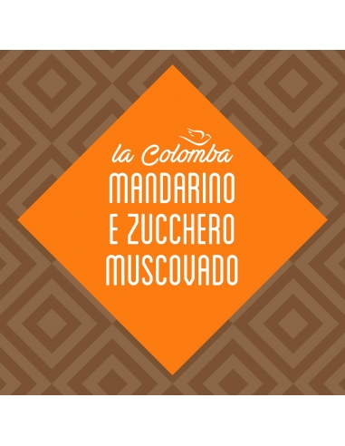 Colomba mandarino e zucchero muscovado